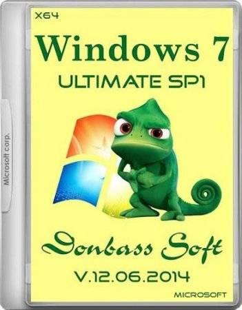 Windows 7 Ultimate SP1 Donbass Soft v.12.06.2014 (x64)
