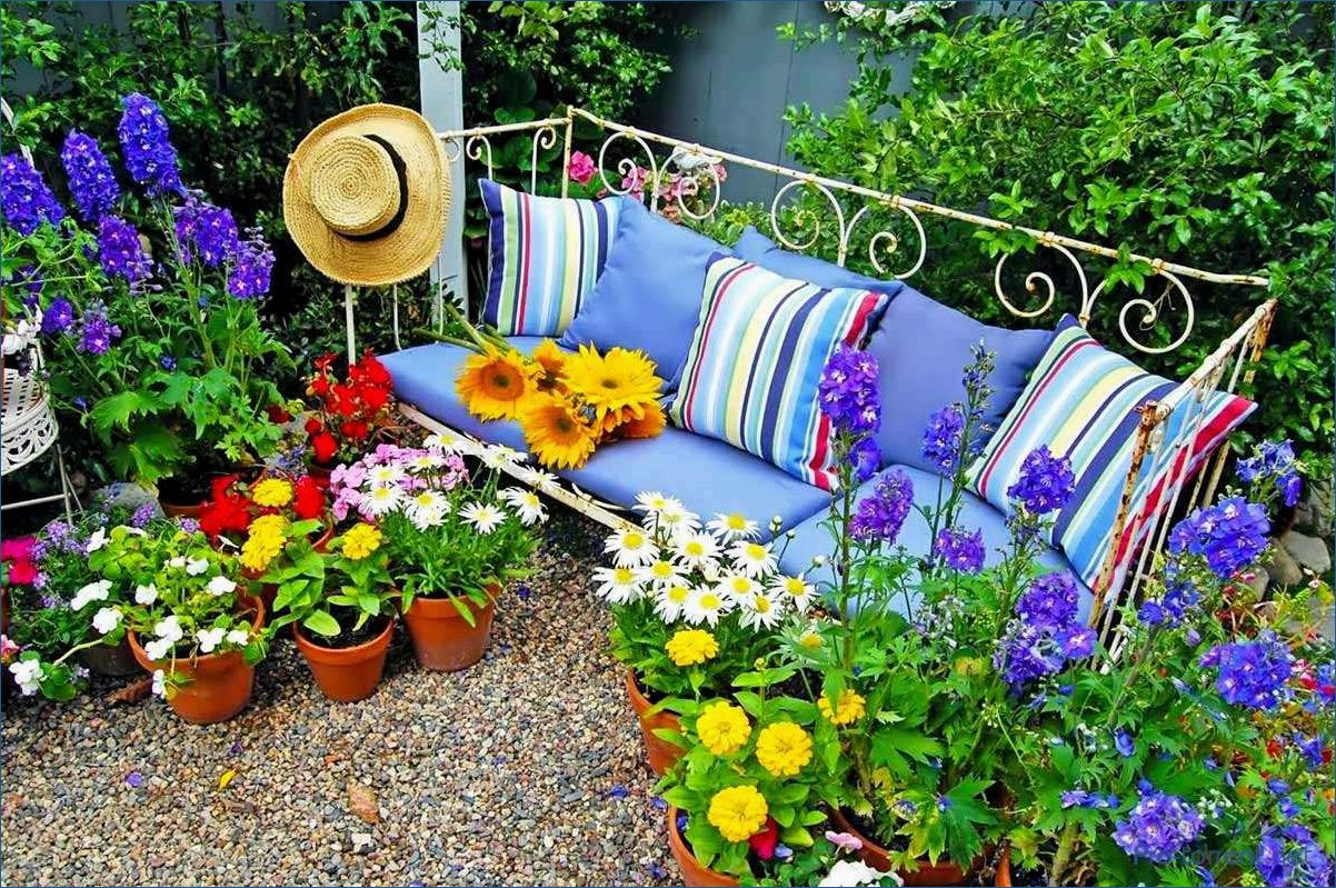 Изысканные и красочные цветочные композиции для вашего сада и дачи