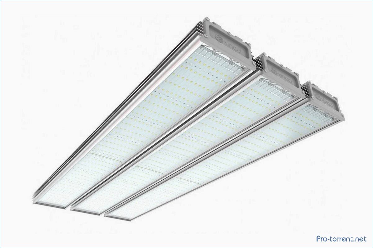 Светодиодные светильники — энергоэффективное и долговечное решение для освещения помещений