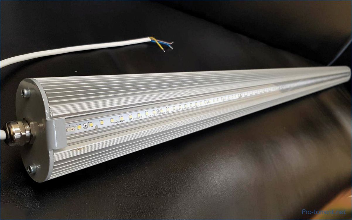 Светодиодные светильники — энергоэффективное и долговечное решение для освещения помещений
