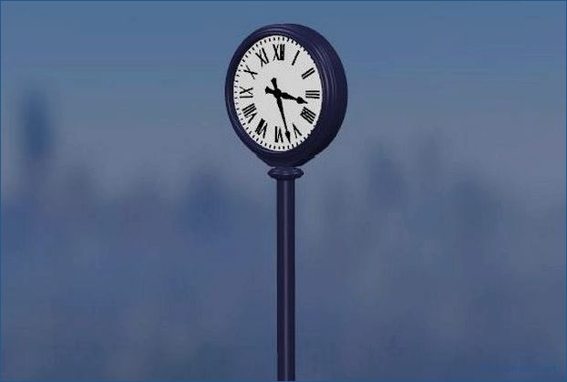 Часовые механизмы для уличных часов: выбор и установка
